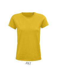 T-Shirt με οργανικό βαμβάκι (Crusader women 03581) χρυσό